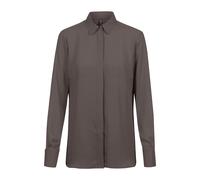 Greiff Greiff Damen-Chiffon-Bluse 1/1 Regular Fit 6580 34 taupe
