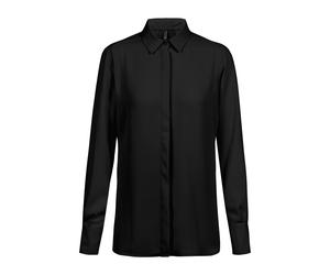 Greiff Greiff Damen-Chiffon-Bluse 1/1 Regular Fit 6580 schwarz 48