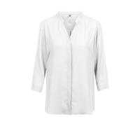 Greiff Greiff Damen-Chiffon-Bluse 3/4 Regular Fit 6586 34 weiß