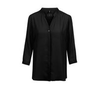 Greiff Greiff Damen-Chiffon-Bluse 3/4 Regular Fit 6586 schwarz 36