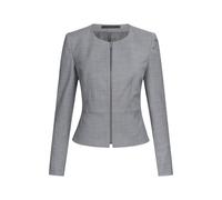 Greiff Greiff Damen-Kurz-Blazer Slim Fit Modern 1427 38 hellgrau