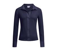 Greiff Greiff Damen-Shirtbluse Regular Fit Essentials 6861 L marine
