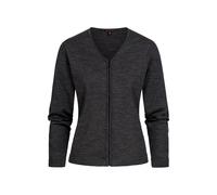 Greiff Greiff Damen-Strickjacke Regular Fit Essentials 6052 XL dunkelgrau