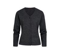 Greiff Greiff Damen-Strickjacke Regular Fit Essentials 6053 L dunkelgrau