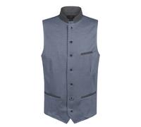Greiff Greiff Herren-Weste Regular Fit Casual Landhaus 16000 44 Blau