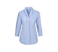 GREIFF Größe 34 Corporate Wear Basic Damen Bluse 3/4-Arm Regular Fit Hellblau Modell 6506
