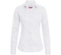 GREIFF Größe 34 Corporate Wear Premium Damen Bluse Lamgarm Slim Fit Weiss Modell 6560 1200