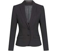 GREIFF Größe 36 Corporate Wear Modern Damen Blazer Slim Fit Schwarz Modell 1426
