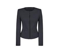 GREIFF Damen-Kurzblazer SF Modern 37.5 mit Reißverschluss Kleidergröße 36; schwarz