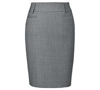 GREIFF Größe 36 Corporate Wear Modern Damen Rock Regular Fit Hellgrau Modell 1516