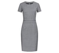 GREIFF Größe 38 Corporate Wear Damen Etuikleid Regular Modern Fit Hellgrau Modell 1064