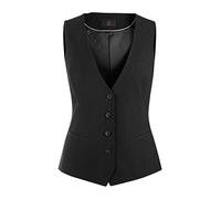 Greiff Größe 38 Corporate Wear Premium Damen Weste Regular Fit Schwarz Modell 1703