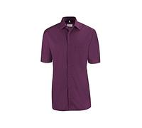 GREIFF Größe 41/42 Corporate Wear Basic Herren Hemd Regular Fit Halbarm Brombeere Modell 6666