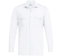 Greiff Größe 41/42 Corporate Wear Basic Herren Pilothemd neues Modell Langarm Regular Fit Weiss Modell 6732