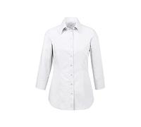 GREIFF Größe 42 Corporate Wear Basic Damen Bluse 3/4-Arm Regular Fit Weiß Modell 6517