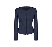 GREIFF Größe 42 Corporate Wear Modern Damen Blazer Slim Fit Marine Pinpoint Modell 1427
