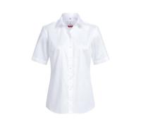 Greiff Größe 44 Corporate Wear Premium Damen Bluse Kurzarm Comfort Fit Weiss Modell 6565 1204