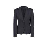 GREIFF Größe 46 Corporate Wear Modern Damen Blazer Regular Fit Schwarz Modell 1424