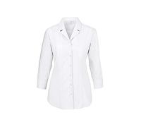 GREIFF Größe 48 Corporate Wear Basic Damen Bluse 3/4-Arm Regular Fit Weiß Modell 6506