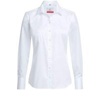 GREIFF Größe 48 Corporate Wear Premium Damen Bluse Lamgarm Comfort Fit Weiss Modell 6564 1206