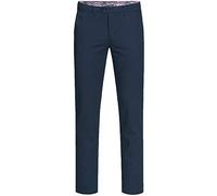 GREIFF Größe 52 Corporate Wear Casual Herren Chinohose Regular Fit Marine Dunkelblau Modell 1337