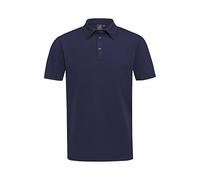 GREIFF Herren Poloshirt Regular Fit, Kentkragen, Knopfleiste mit 3 Knöpfen, Kragen aus Leibware, Farbe: Marine, Größe: XL