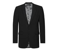 GREIFF Herren-Sakko RF Premium Regular Fit, 2-Knopf, 2 Pattentaschen, 1 Brustleistentasche, Traveller Innenausstattung, Seitenschlitze, Farbe: Schwarz, Gr: 54