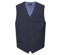 GREIFF Herren-Weste CF Premium Comfort Fit, 5-Knopf, 2 Paspeltaschen, 1 Brustpaspeltasche, 1 Innentasche, Stoffrücken, Farbe: Marine, Größe: 64