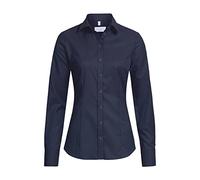 GREIFF Modern with 37.5® Damen Bluse Langarm Kent Slim-Fit Marine 36