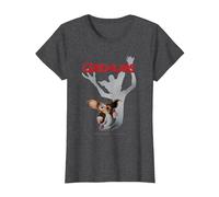 Gremlins Gizmo Shadow T-Shirt, Damen, Anthrazit Meliert, S
