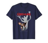 Gremlins Gizmo Shadow T-Shirt, Herren, Marineblau, 4XL