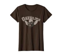 Gremlins Kingston Falls Sport T-Shirt, Damen, Braun, M