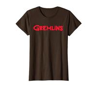 Gremlins-Logo. T-Shirt, Damen, Braun, XS