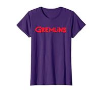 Gremlins-Logo. T-Shirt, Damen, Violett, L