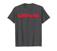 Gremlins-Logo. T-Shirt, Herren, Anthrazit Meliert, M