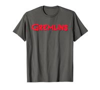 Gremlins-Logo. T-Shirt, Herren, Anthrazit, XL