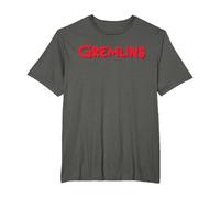 Gremlins-Logo. T-Shirt, Herren Große Größen, Anthrazit, 3X Tall