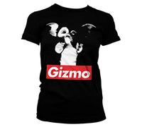 Gremlins Offizielles Lizenzprodukt Gizmo Damen T-Shirt (Schwarz), Medium
