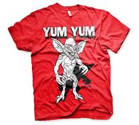 Gremlins Offizielles Lizenzprodukt Yum Yum Herren T-Shirt (Rot), Large