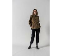 Grenz/gang Hemdbluse CARLOTTA aus Biobaumwolle (kbA) Grün (Olive) L