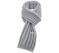 Grevosea Kinder Strickschal Gestrickter Schal Kinder Winter Strickschal Nackenwärmer Unisex Warmer Pure Farbe Schals für Jungen Mädchen 2-10 Jahren(Grau)