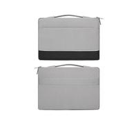 (Grey,Multicolor)For 15.6 inch Laptop Carrying Case Polyester Splash-Proof Anti-Shock Portable Sleeve Bag - Pink