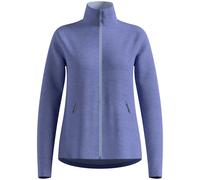 Grid Fleece Damen Rollkragenpullover, blau, Gr. L