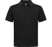 Gridarmor Men's Merino Wool Polo Tee Black Beauty M