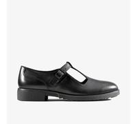 Griffin Stadt Schwarze Lederschuhe EU 36 / UK 3