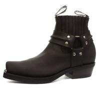 Grinders Renegade Crazy Horse Cowboystiefel, Braun, Größe 40