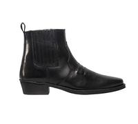 Gringos Herren Distressed Leder Western Stiefeletten (43 EU / 9UK) (Schwarz)