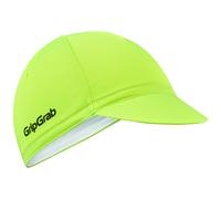 GripGrab Sommer Fahrrad Cap Gelb Hivis