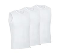 GripGrab Ultralight Mesh Ärmelloses Unterhemd 3er Pack weiß / L
