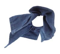 GRIRIW Jeans Haargummi für Mädchen Elastisches Haarband Quadratisches Haartuch in Denim Blau Vielseitig Stark Haltend für Alle Haartypen Haaraccessoire für Frauen zum Kreieren